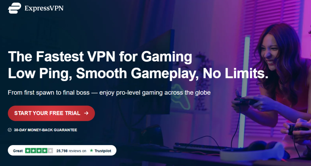 The Fastest VPN for Gaming